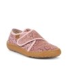 FRODDO BAREFOOT G1700421-7 PINK/GOLD kapcie dziewczęce na rzep 